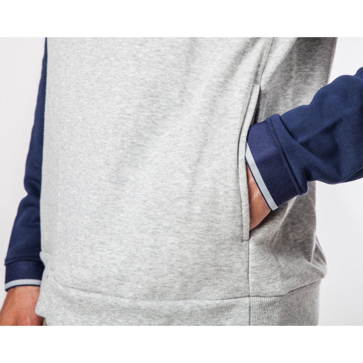 New Balance MT81531 PGM Hoodie (Blau / Grau) - Allike Store