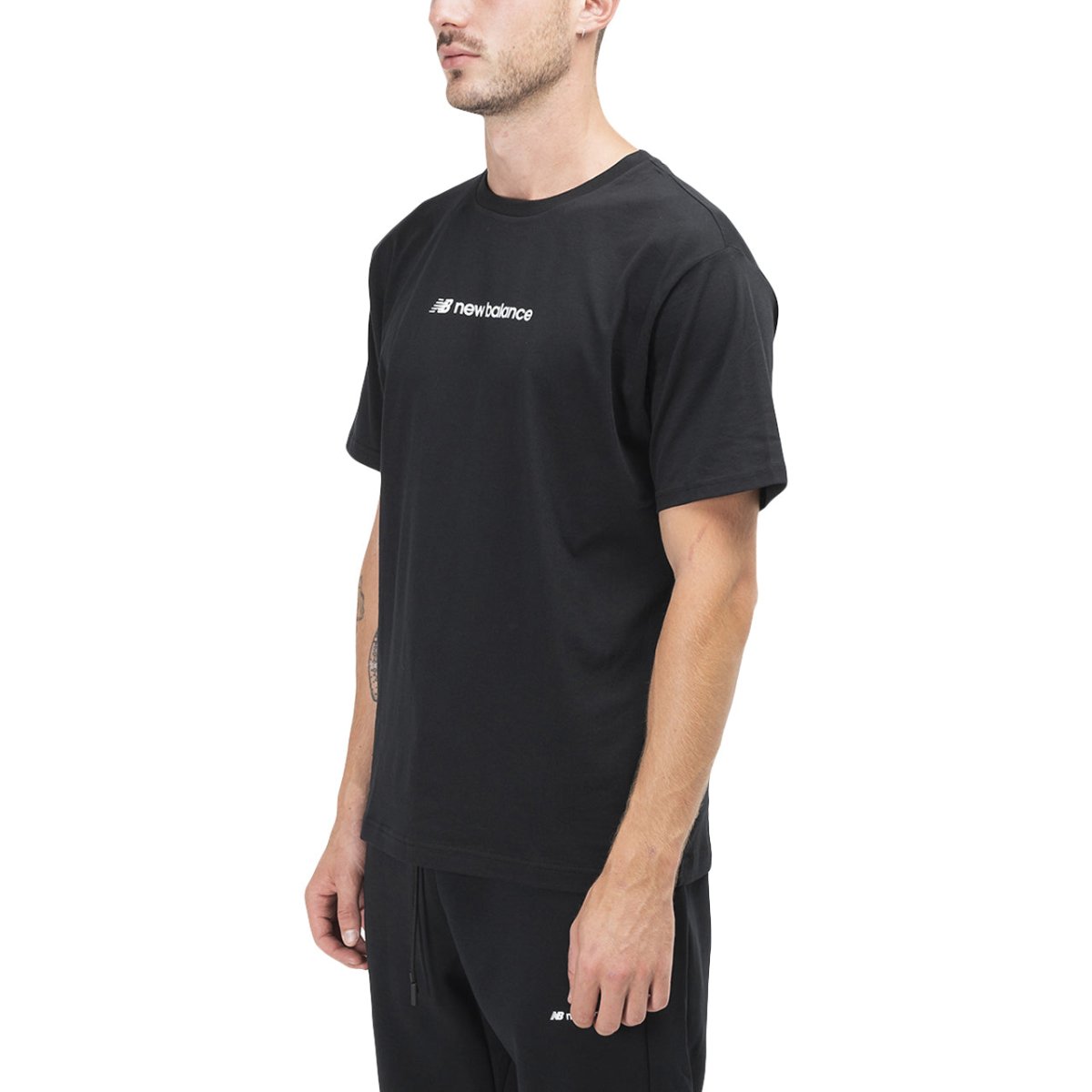 New Balance MT93517 BK Sportsytle Optiks Tee (Schwarz) - Allike Store