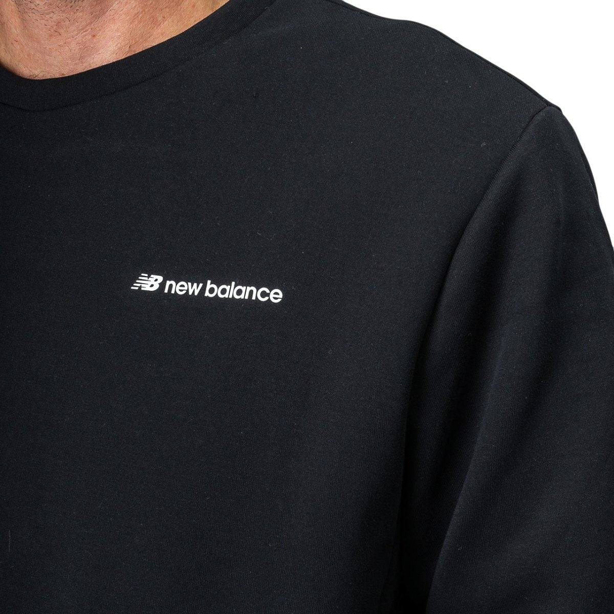 New Balance MT93531 BK Sport Style Core Crewneck (Schwarz) - Allike Store
