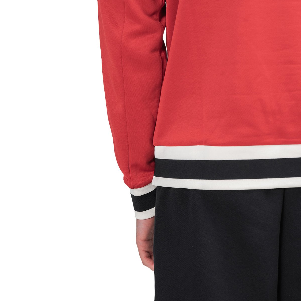 New Balance MT93545 REP Athletics Stadium Pullover (Rot / Schwarz) - Allike Store
