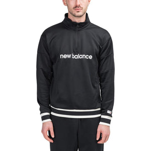 New Balance MT93545 REP Athletics Stadium Pullover (Schwarz / Weiss) - Allike Store
