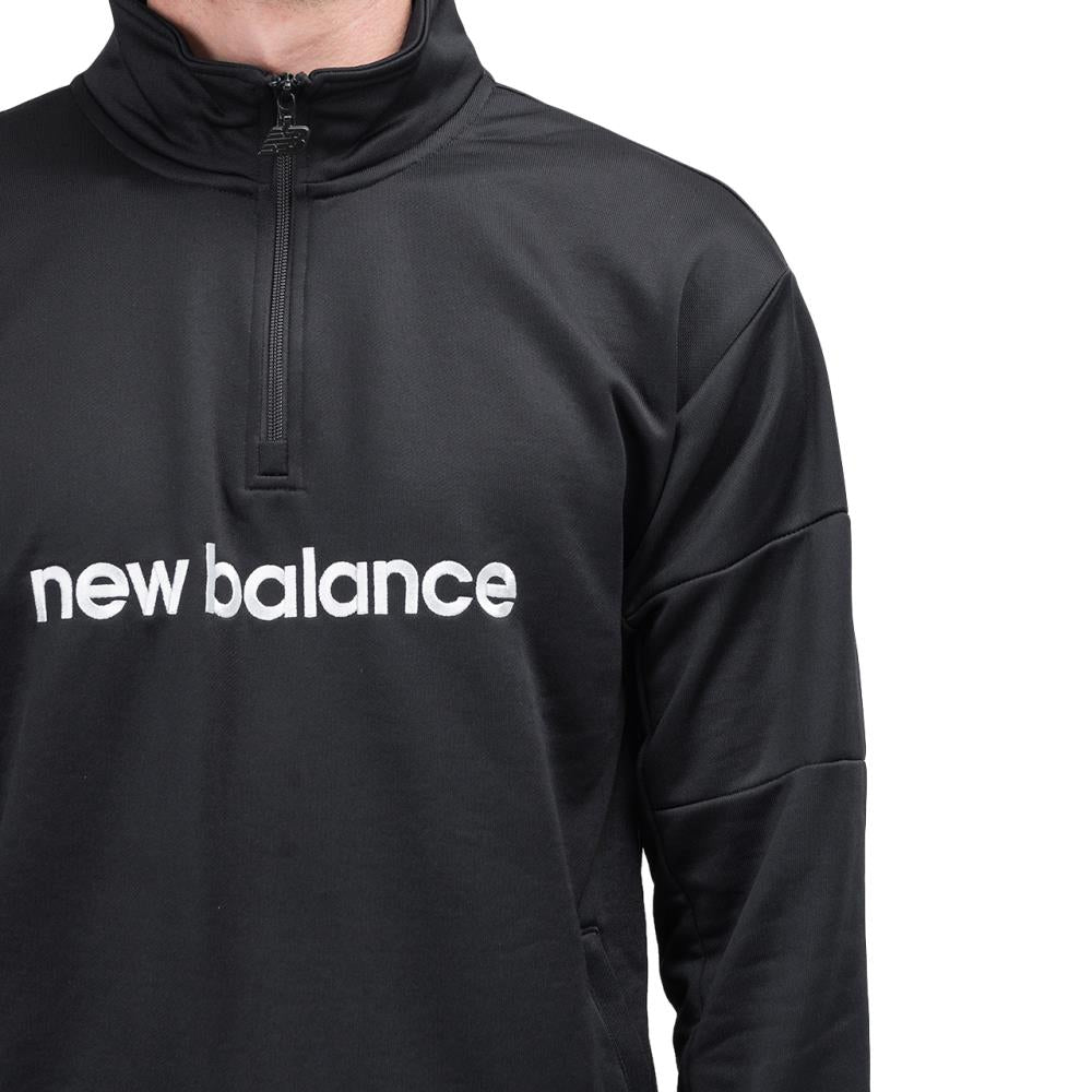 New Balance MT93545 REP Athletics Stadium Pullover (Schwarz / Weiss) - Allike Store