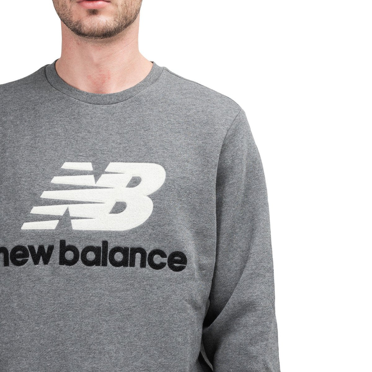 New Balance MT93546 DGH Athletics Stadium Crewneck (Grau) - Allike Store