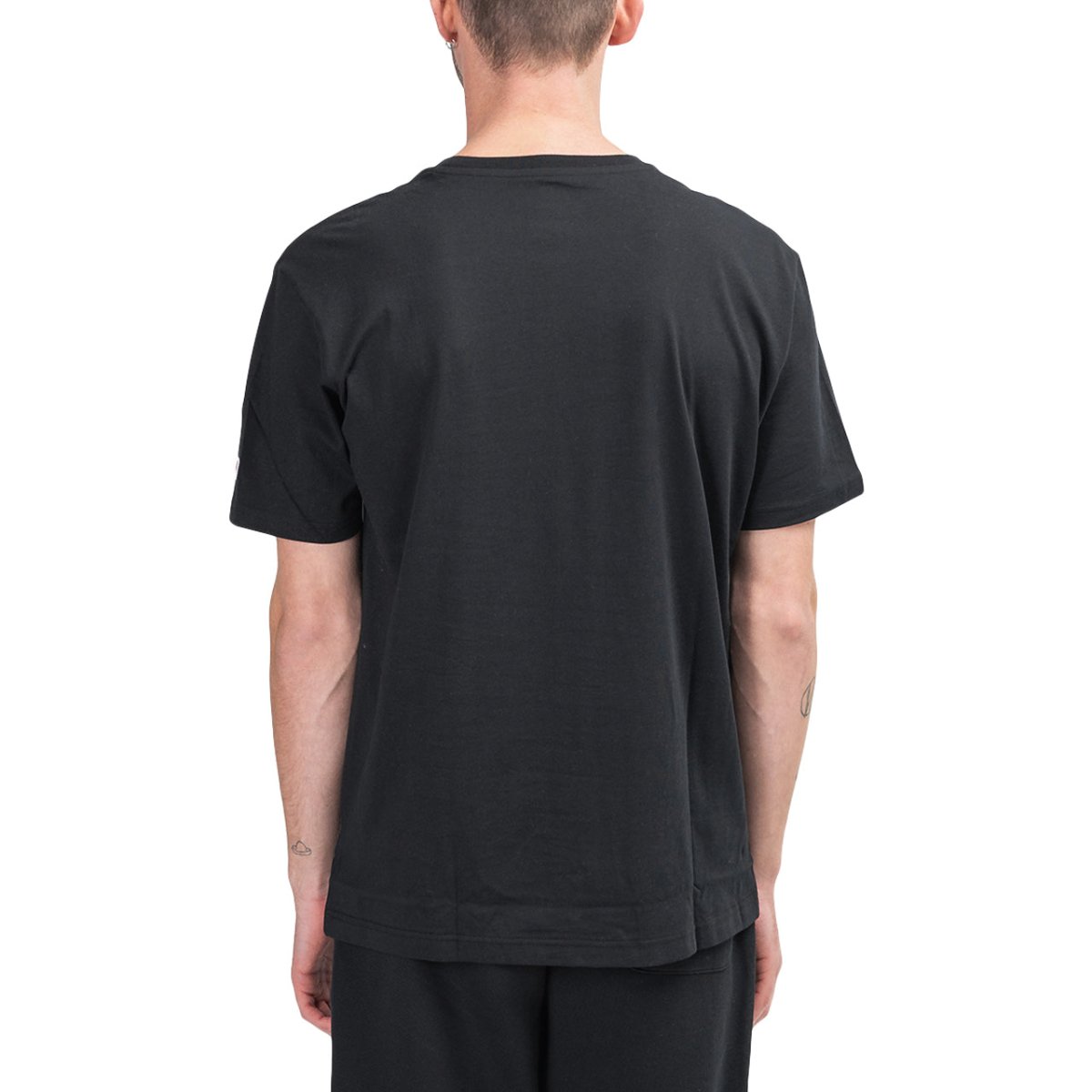 New Balance MT93550 BK Athletics Stadium T-Shirt (Schwarz / Weiss) - Allike Store