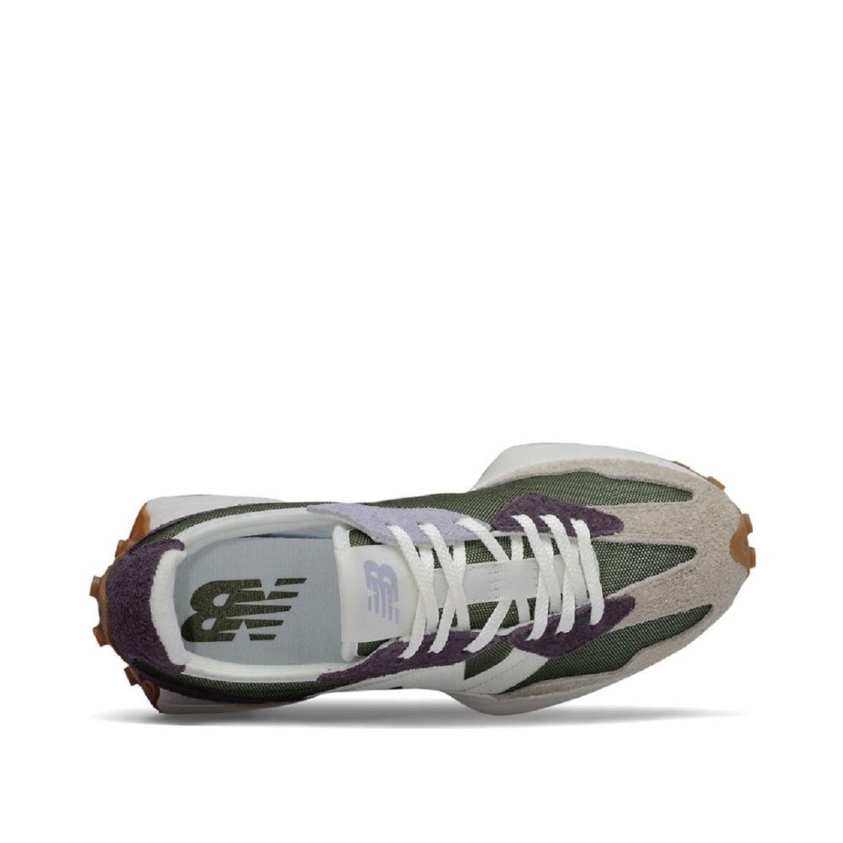 New Balance WS327 COB (Dunkelgrün / Lila) - Allike Store