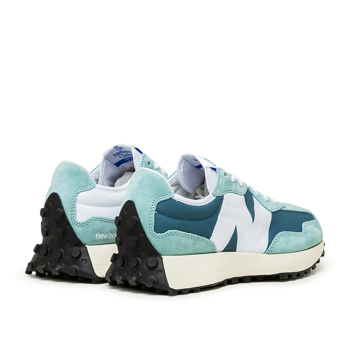 New Balance WS327LE1 (Weiß / Blau) - Allike Store
