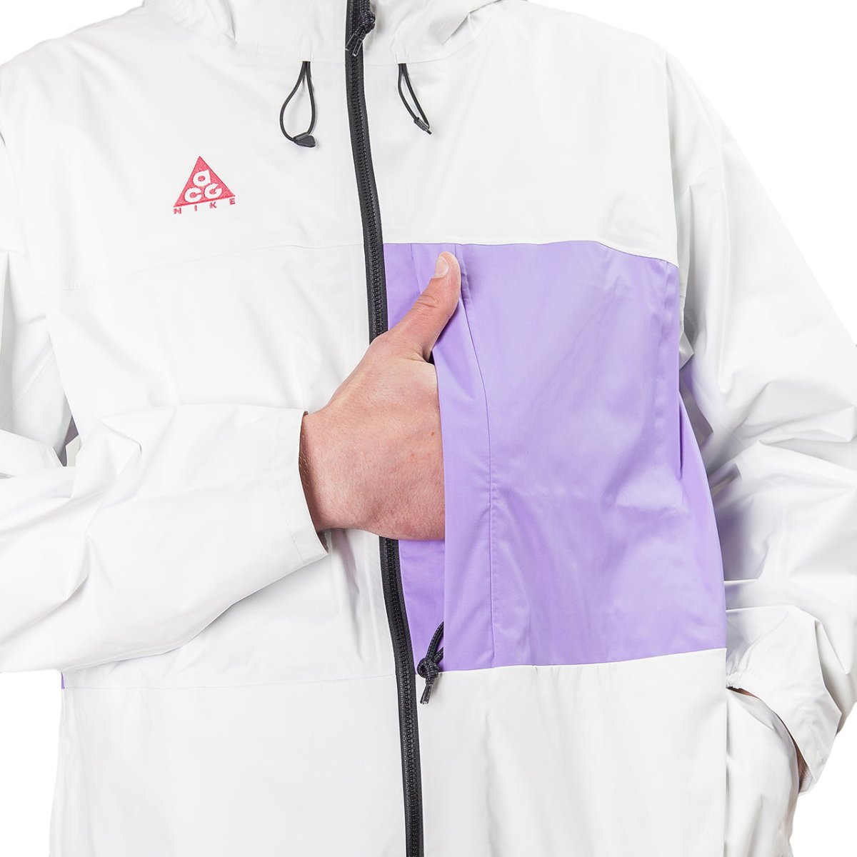 Nike ACG 2.5L Packable Jacket (Weiß / Lila) - Allike Store