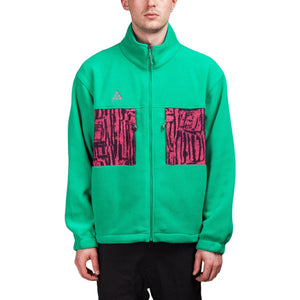 Nike ACG Fleece Jacket (Grün / Pink) - Allike Store