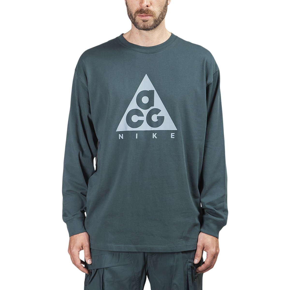 Nike ACG Logo Longsleeve (Dunkelgrün) - Allike Store