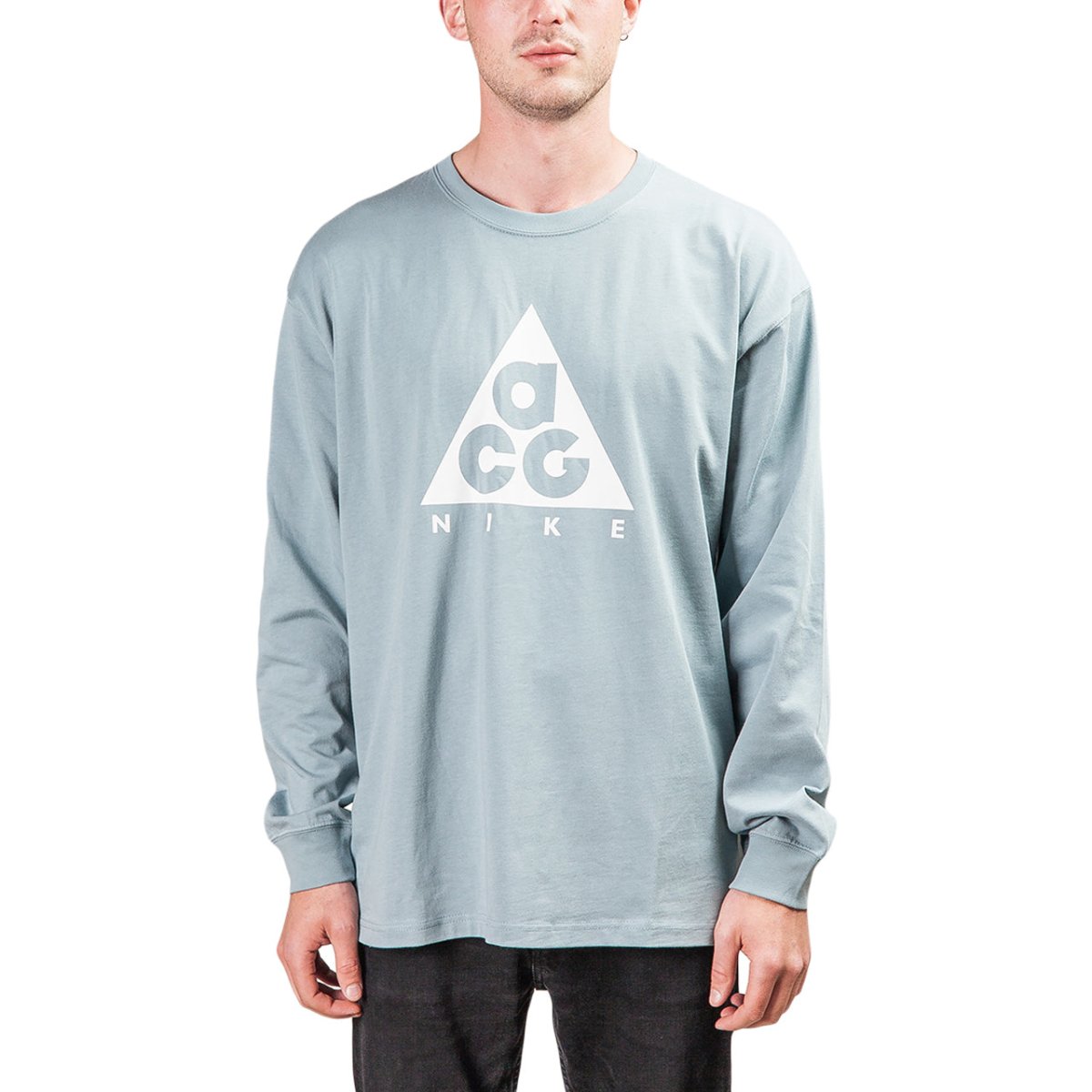 Nike ACG Logo Longsleeve (Grau) - Allike Store