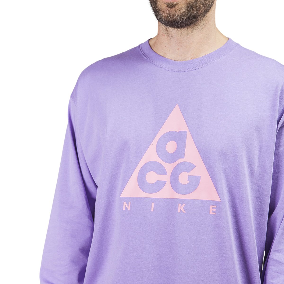 Nike ACG Logo Longsleeve (Lila / Pink) - Allike Store
