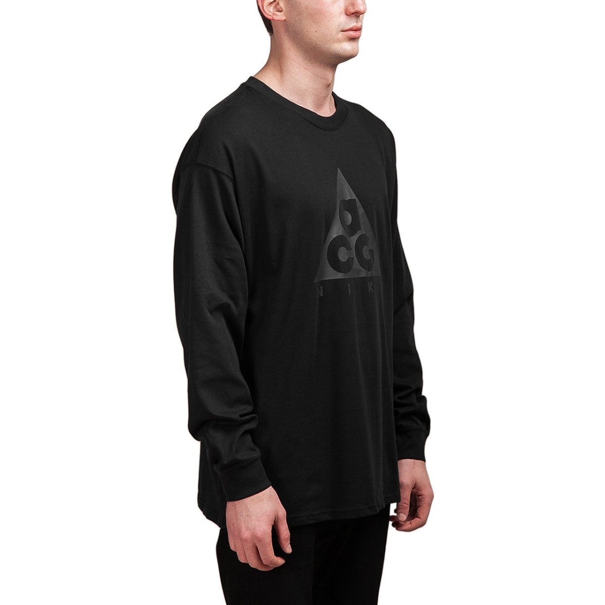 Nike ACG Logo Longsleeve (Schwarz) - Allike Store