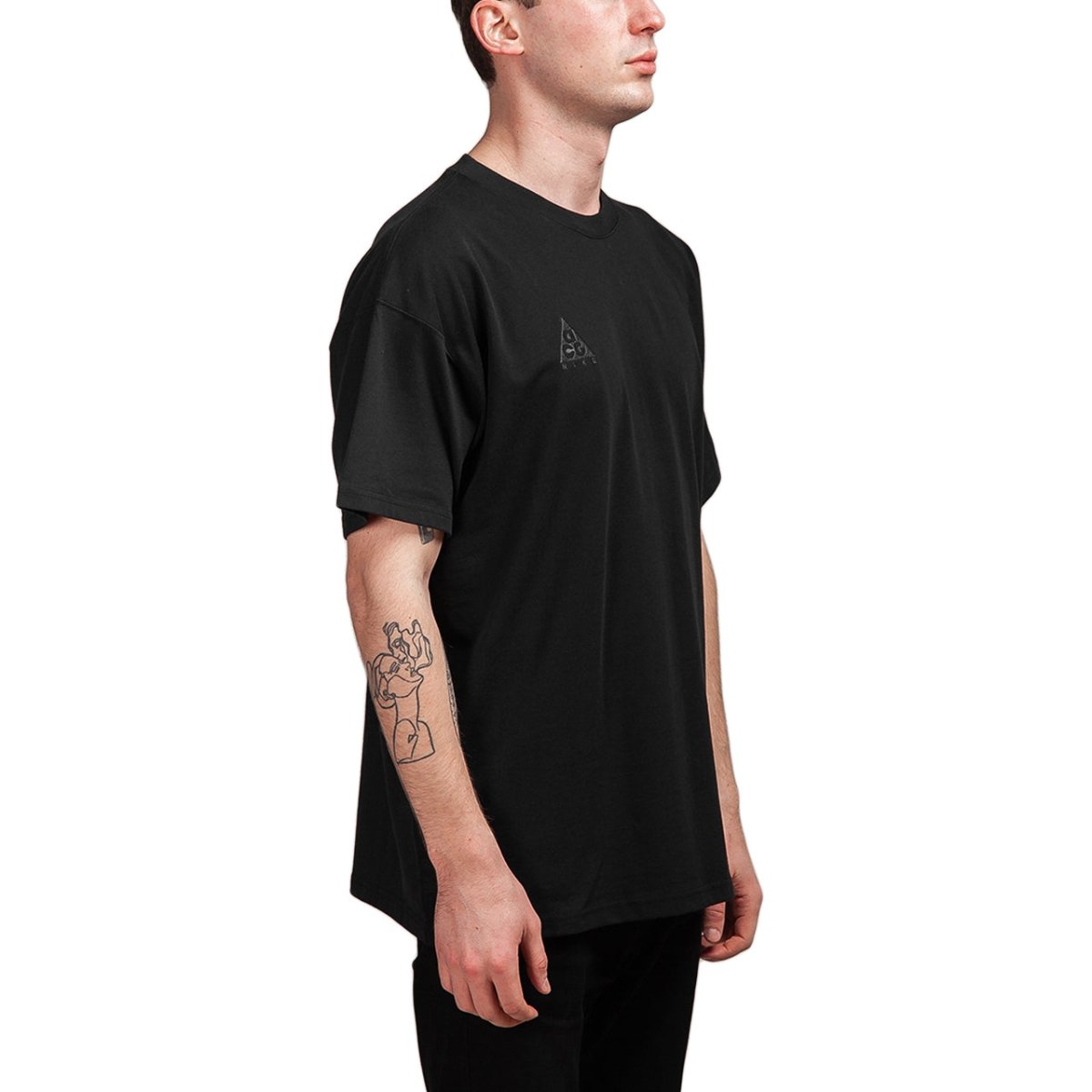 Nike ACG Logo T-Shirt (Schwarz) - Allike Store