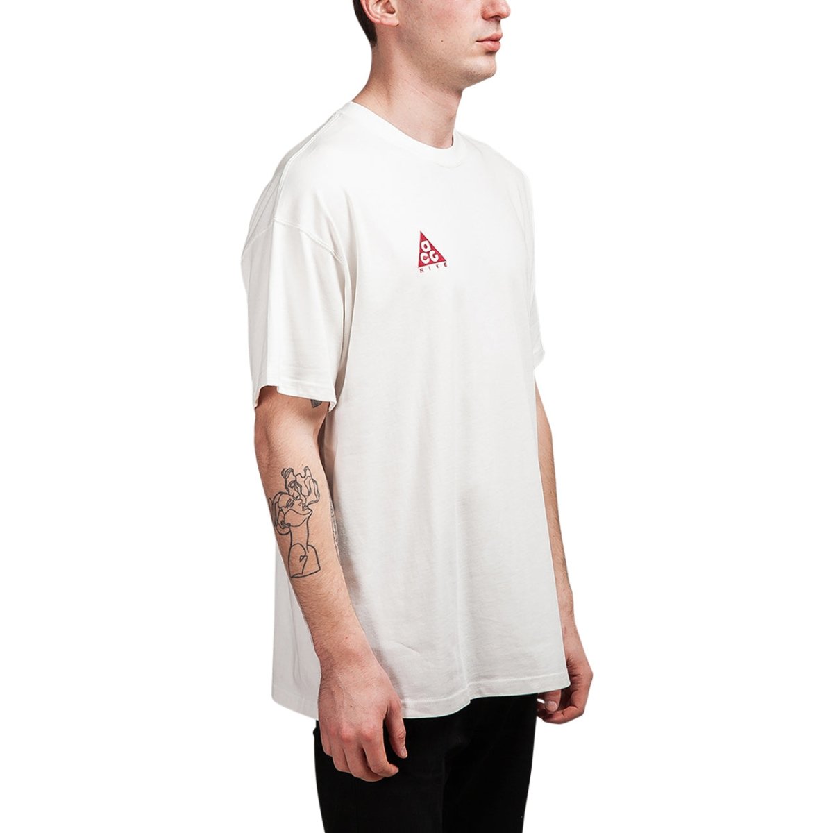 Nike ACG Logo T-Shirt (Weiß) - Allike Store