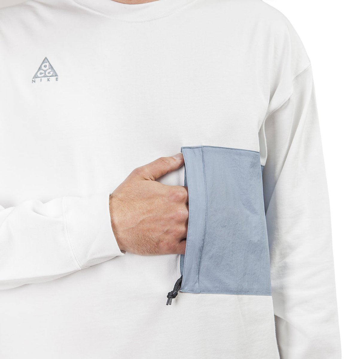 Nike ACG Longsleeve (Weiß / Grau) - Allike Store