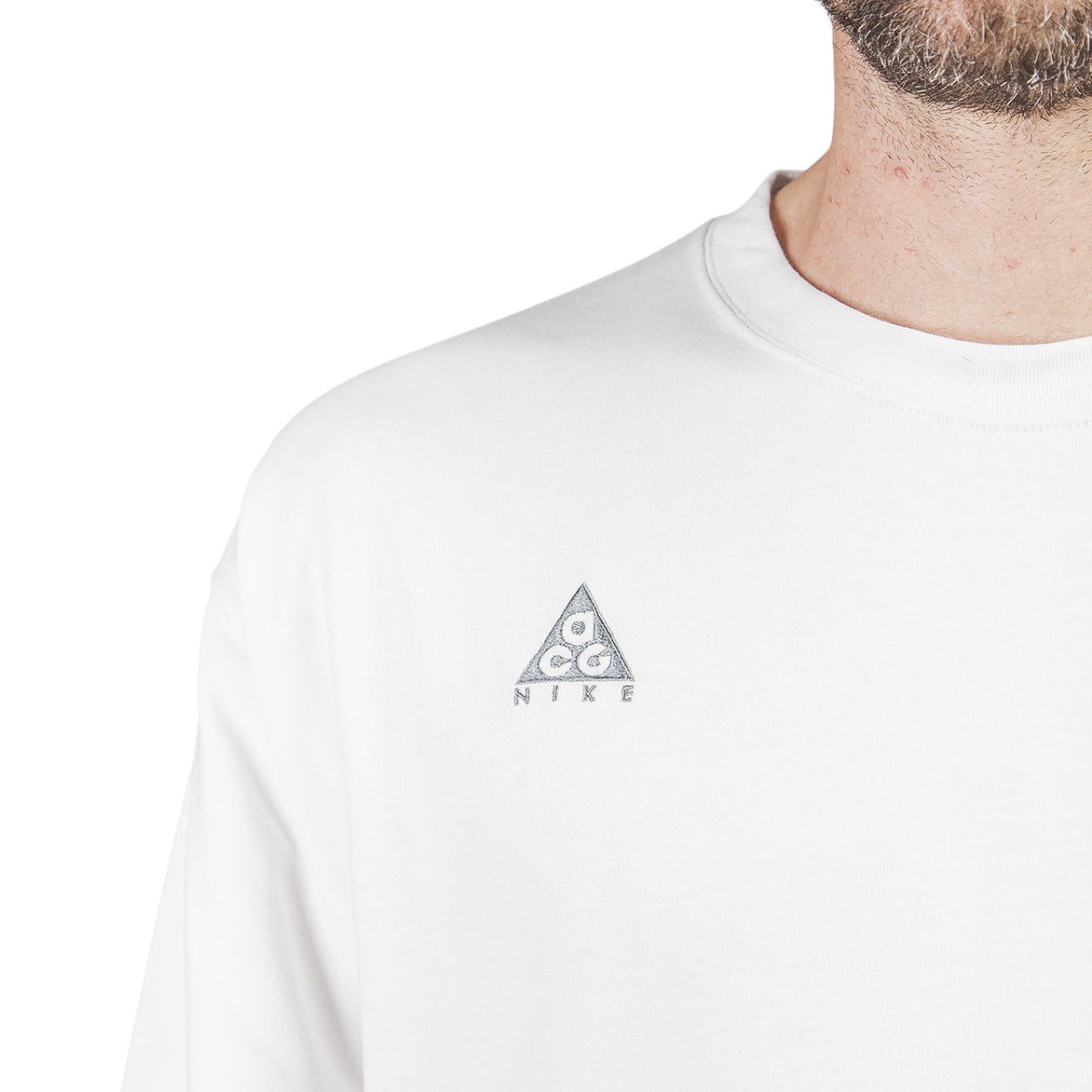 Nike ACG Longsleeve (Weiß / Grau) - Allike Store