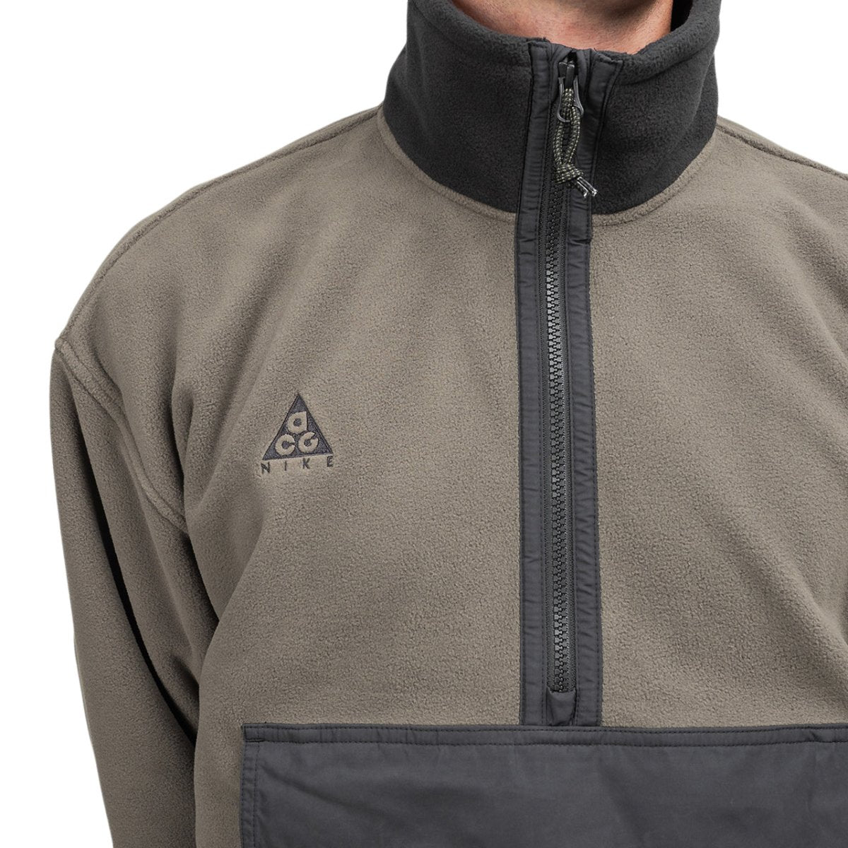 Nike ACG Polar Half Zip Anorak (Olive / Schwarz) - Allike Store