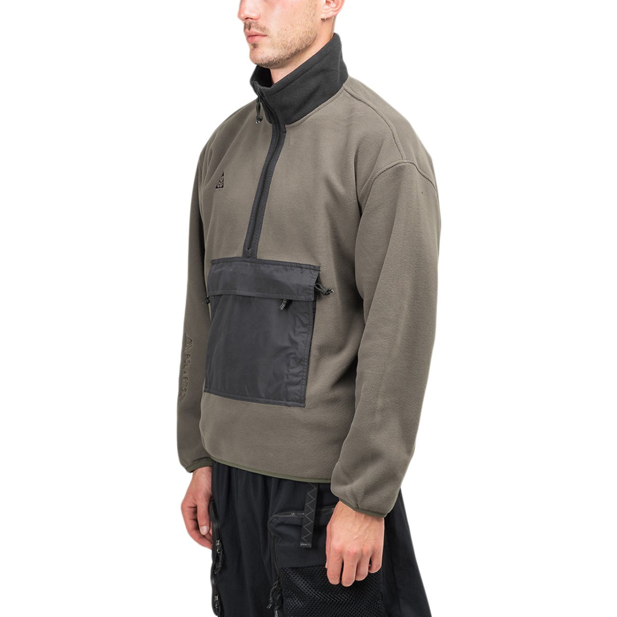 Nike ACG Polar Half Zip Anorak (Olive / Schwarz) - Allike Store