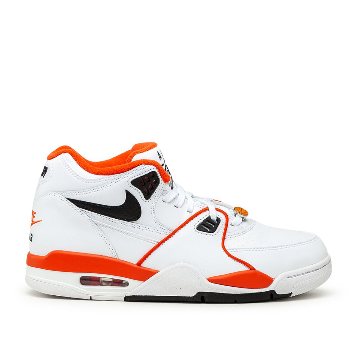 Nike Air Flight 89 EMB (Weiß / Orange) - Allike Store
