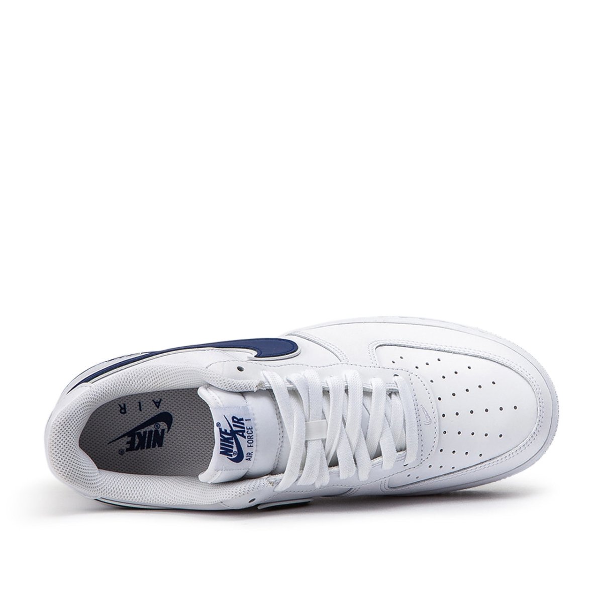 Nike Air Force 1 '07 3 (Weiß / Navy)  - Allike Store