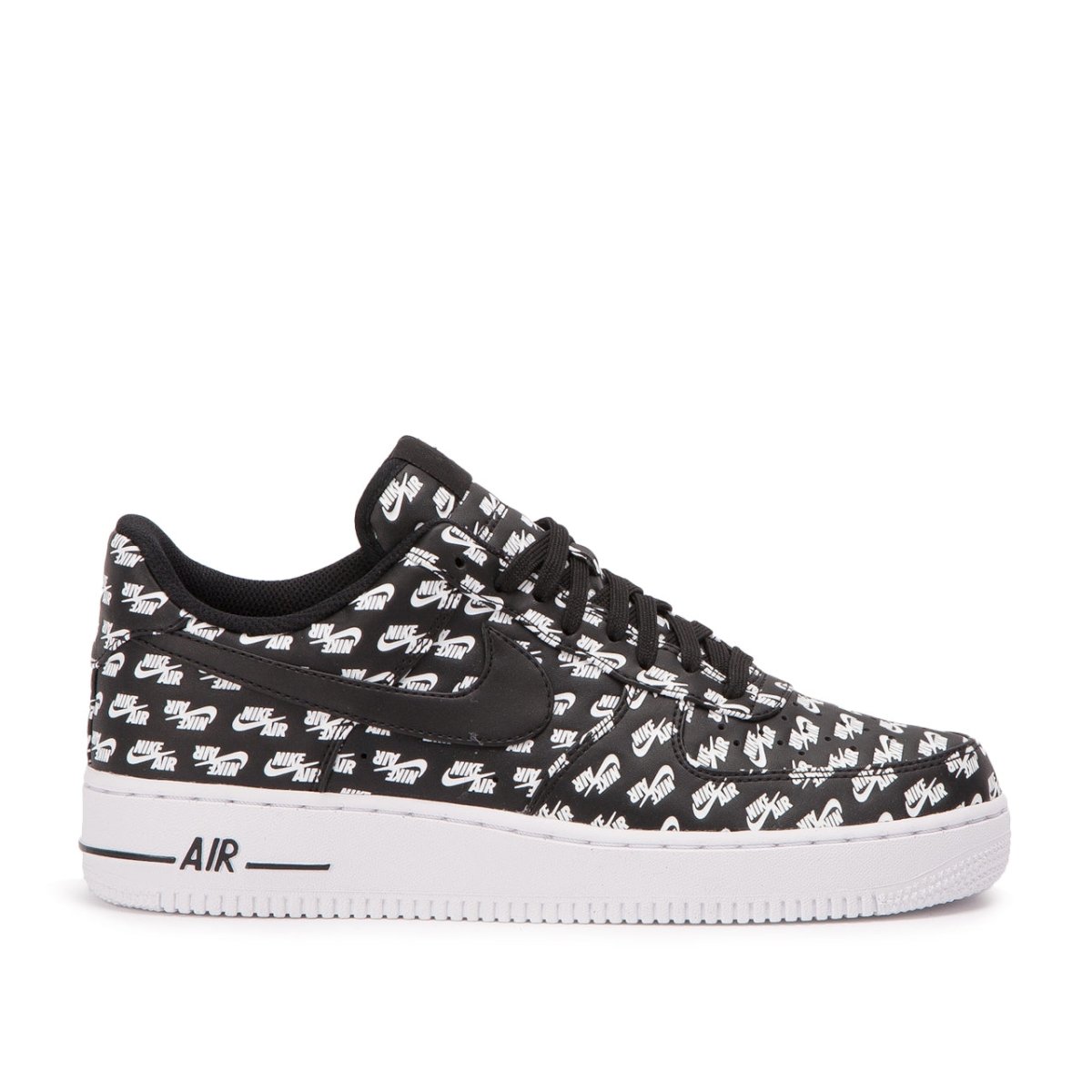 Nike Air Force 1 '07 Low QS 'Logos Pack' (Schwarz)  - Allike Store