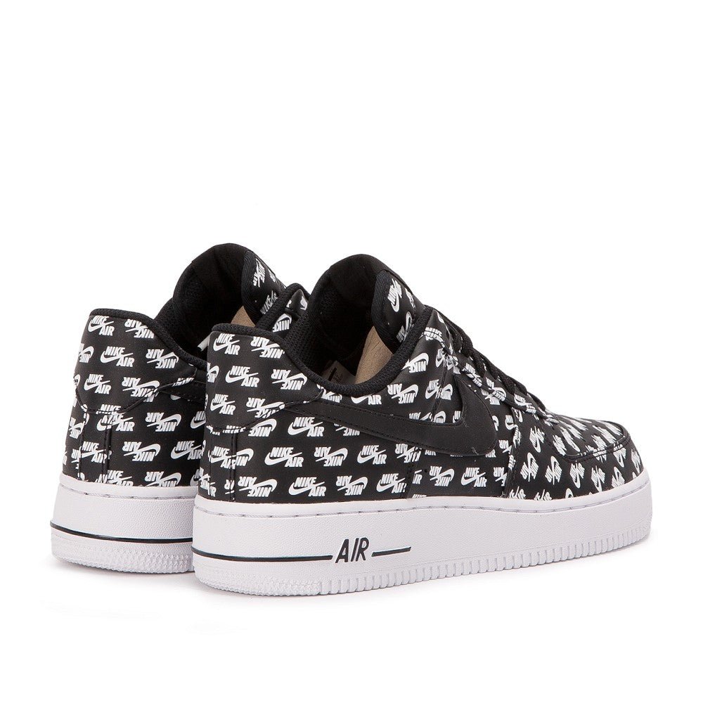 Nike Air Force 1 '07 Low QS 'Logos Pack' (Schwarz)  - Allike Store