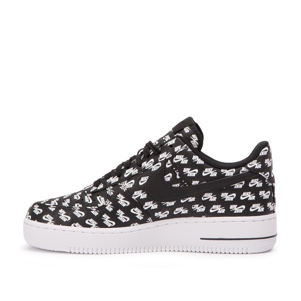 Nike Air Force 1 '07 Low QS 'Logos Pack' (Schwarz)  - Allike Store