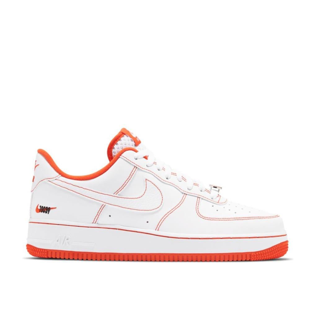 Nike Air Force 1 '07 LV8 'Rucker Park' (Weiß / Orange) - Allike Store