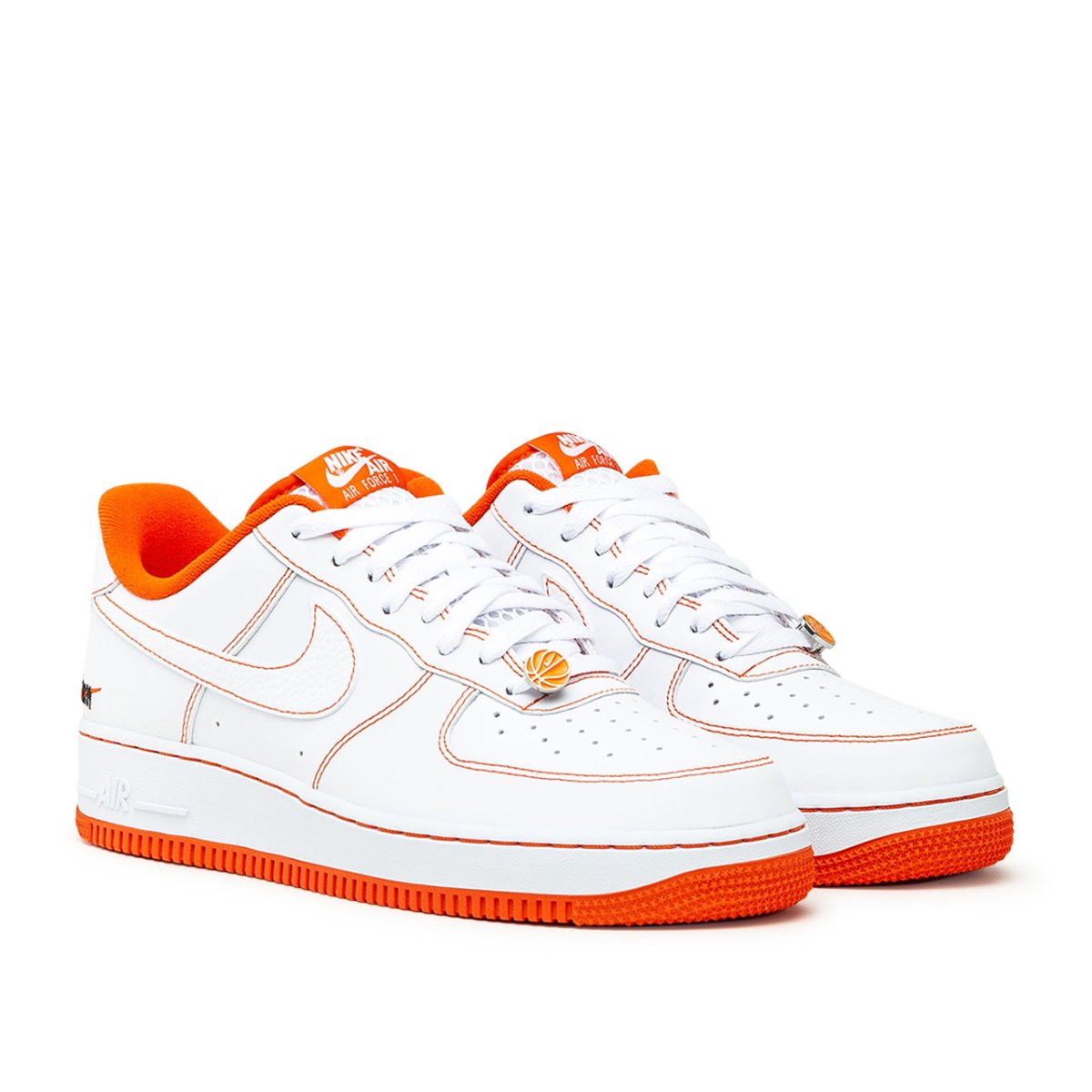 Nike Air Force 1 '07 LV8 'Rucker Park' (Weiß / Orange) - Allike Store