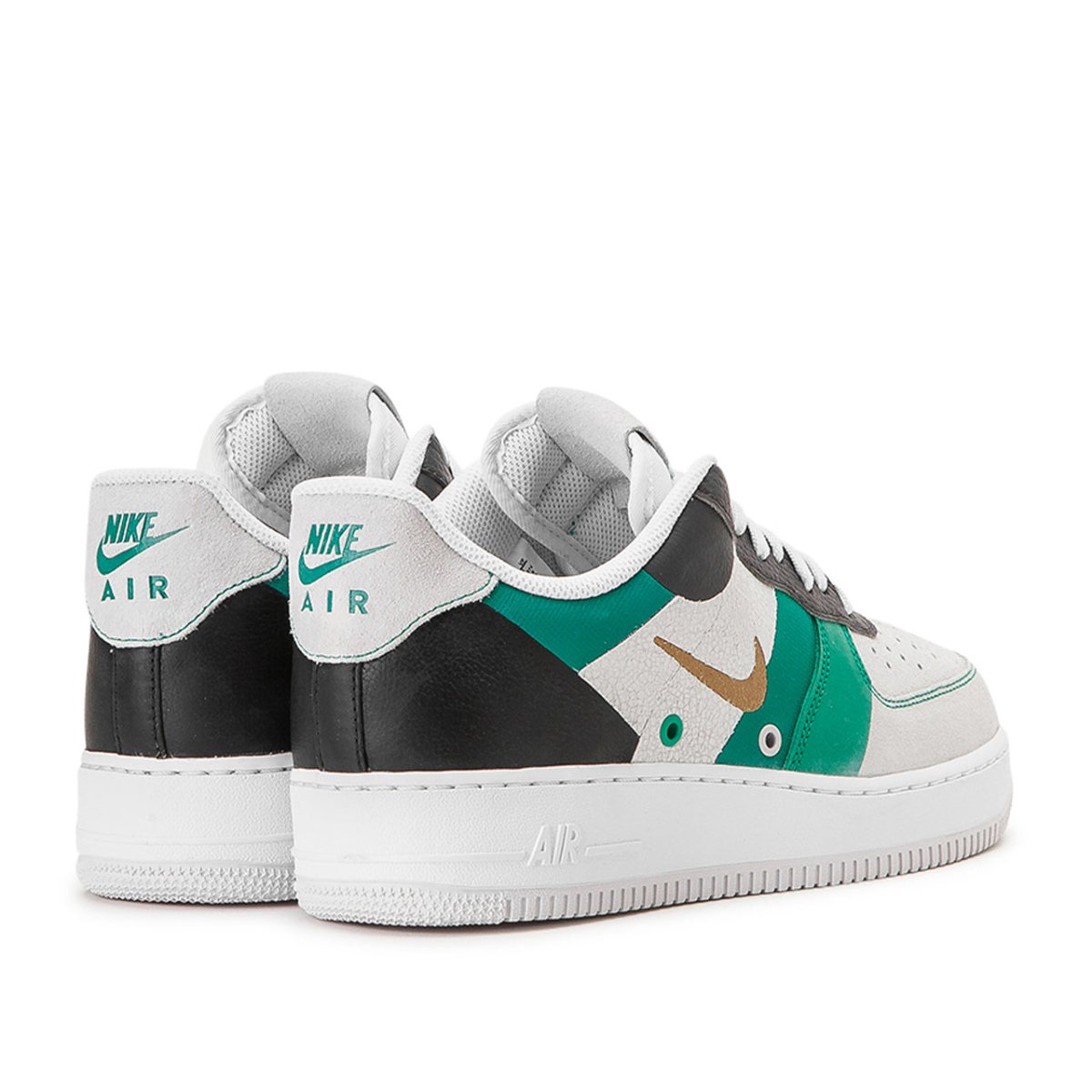 Nike Air Force 1 '07 Premium (Weiß / Grün / Schwarz)  - Allike Store