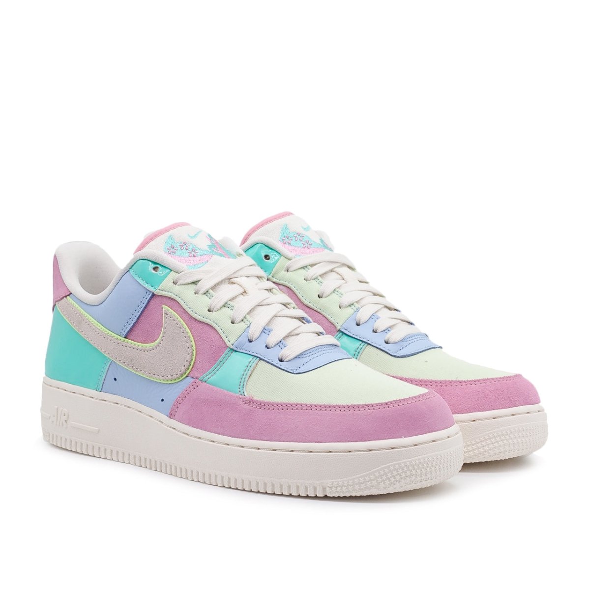 Nike Air Force 1 '07 QS 'Easter Pack 18' (Hellblau / Beige / Türkis / Pink)  - Allike Store
