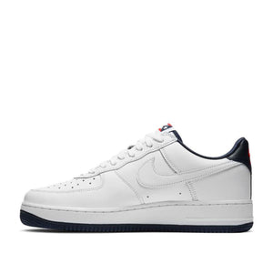 Nike Air Force 1 Low QS 'Puerto Rico' (Weiß / Navy / Rot) - Allike Store