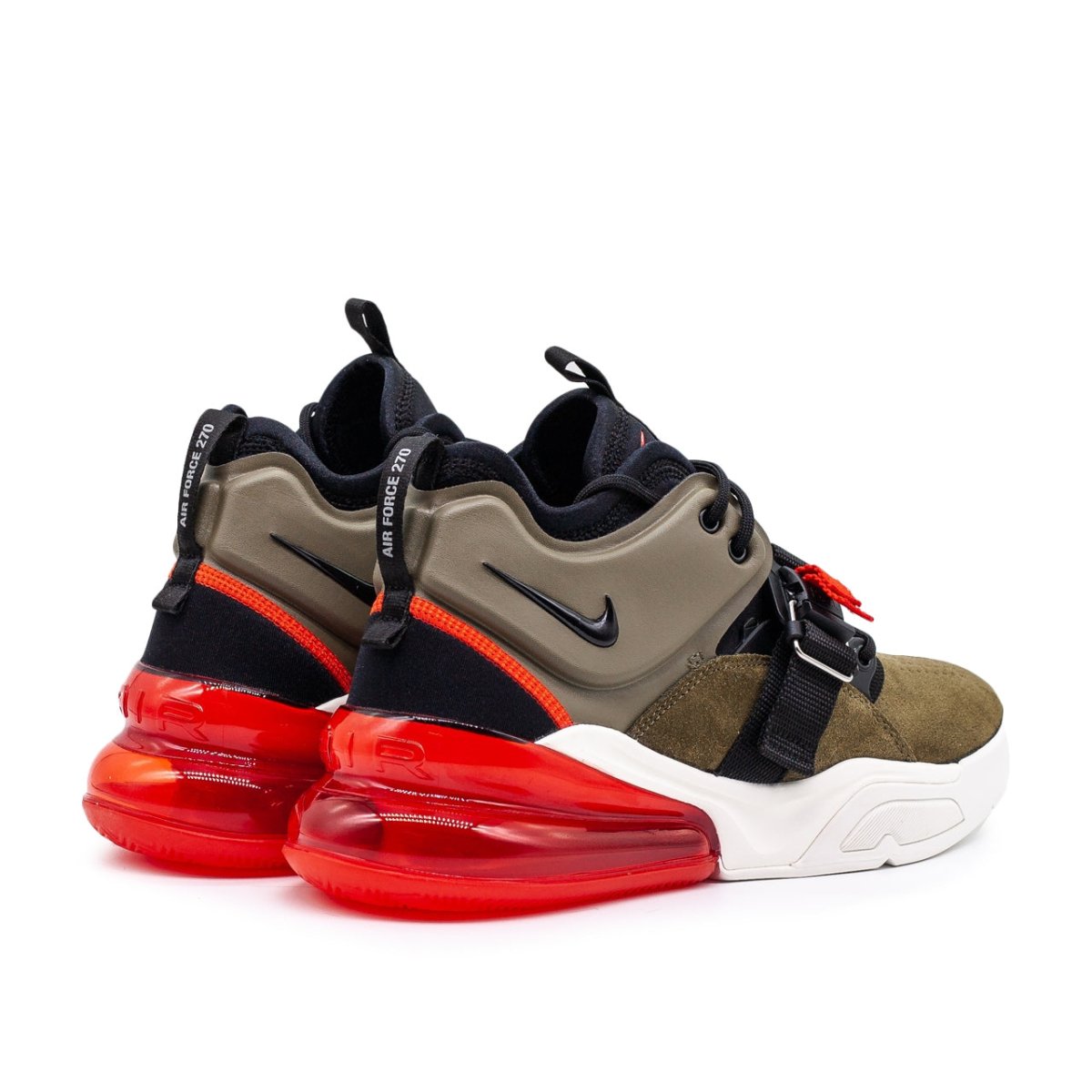 Nike Air Force 270 “Medium Olive” (Olivgrün / Schwarz / Red) - Allike Store