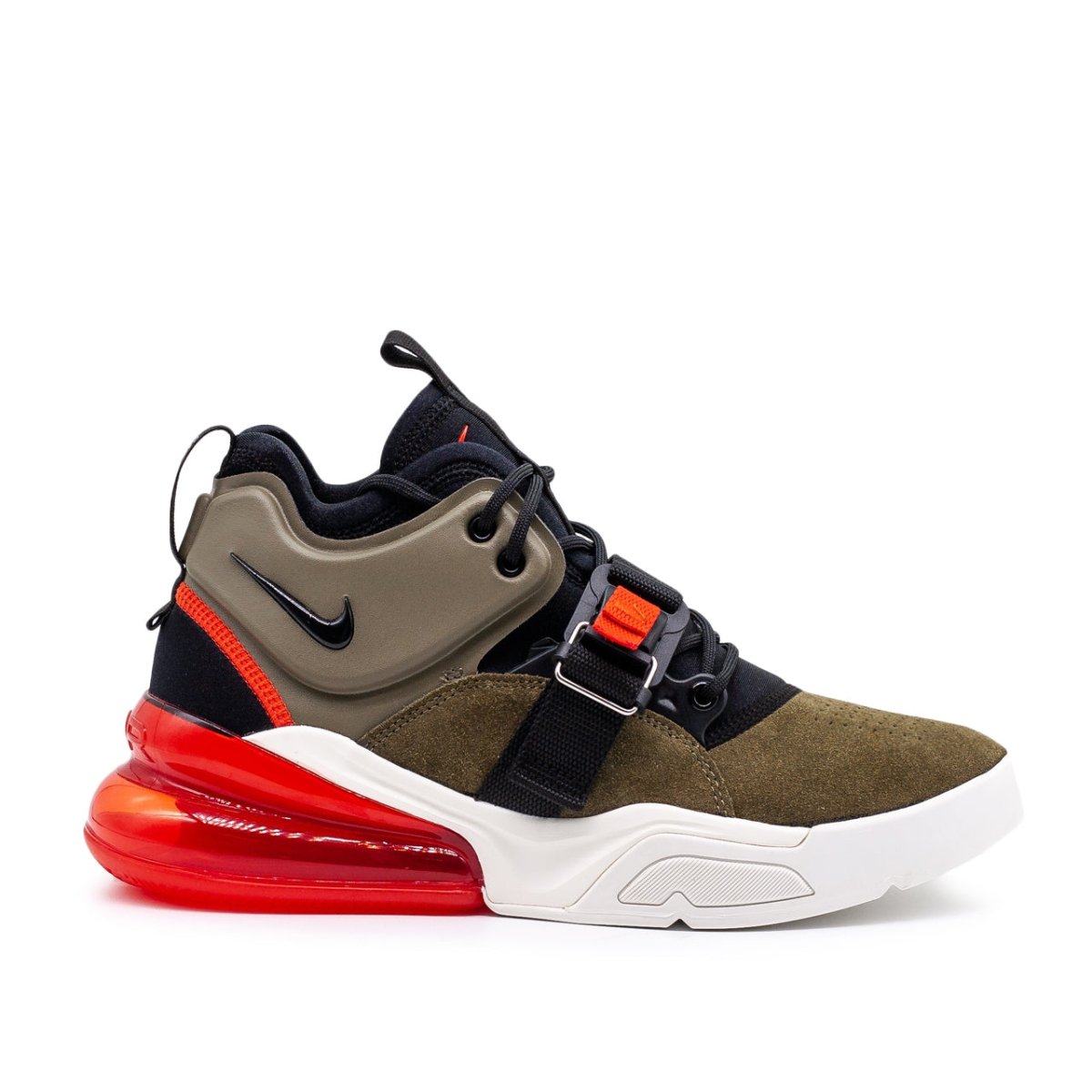 Nike Air Force 270 “Medium Olive” (Olivgrün / Schwarz / Red) - Allike Store