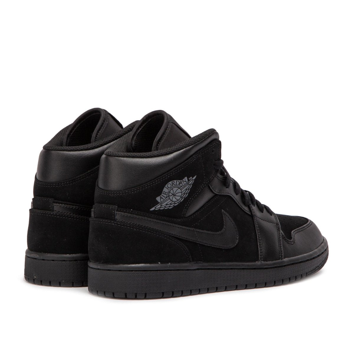 Nike Air Jordan 1 MID (Schwarz / Grau) - Allike Store