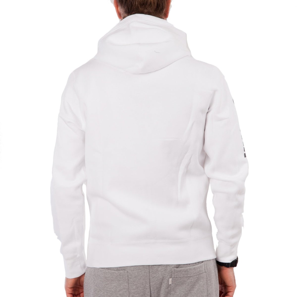 Nike Air Jordan 3 Flight Fleece Full-Zip Hoodie (Weiß / Rot / Schwarz) - Allike Store