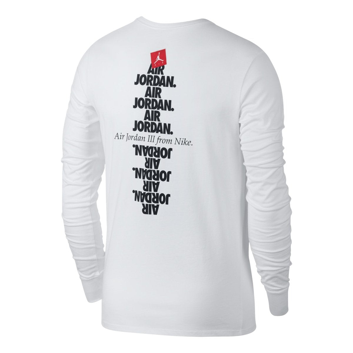 Nike Air Jordan AJ 3 CNXN 3 Longsleeve Shirt (Weiß / Schwarz) - Allike Store