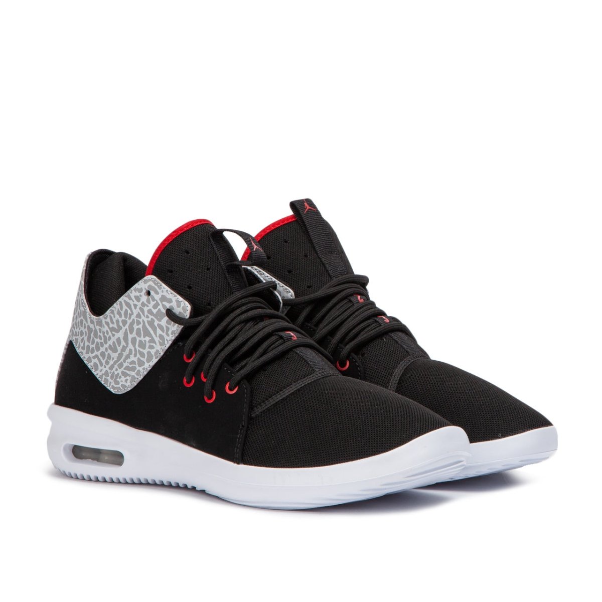 Nike Air Jordan First Class (Schwarz / Rot / Silber) - Allike Store