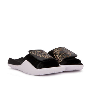 Nike Air Jordan Hydro 7 Slide (Schwarz / Gold / Weiß) - Allike Store