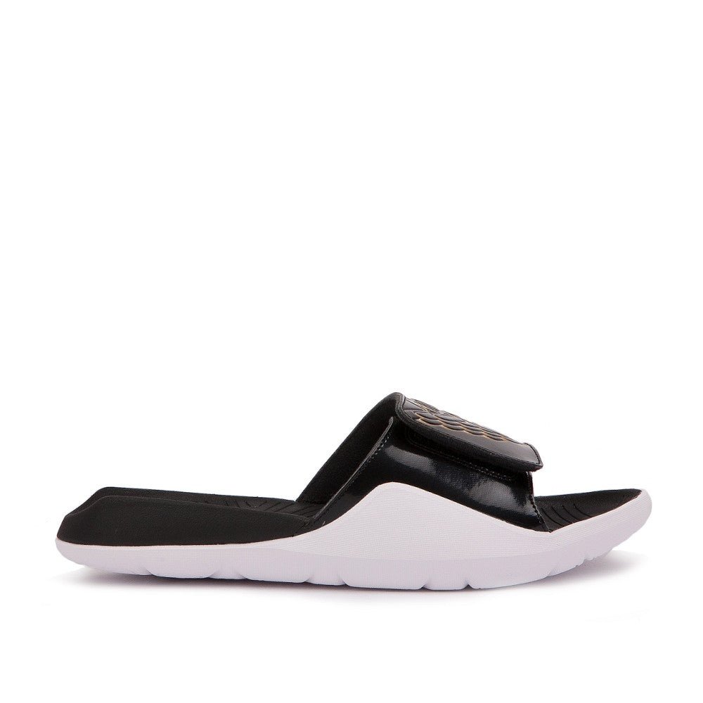 Nike Air Jordan Hydro 7 Slide (Schwarz / Gold / Weiß)  - Allike Store