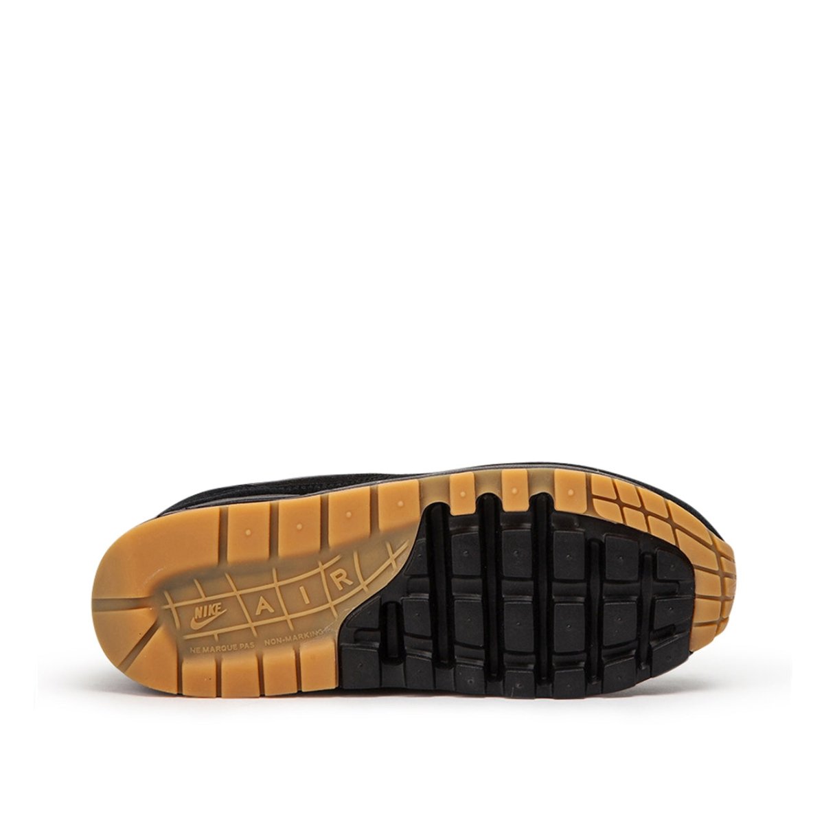 Nike Air Max 1 GS (Schwarz / Gum)  - Allike Store