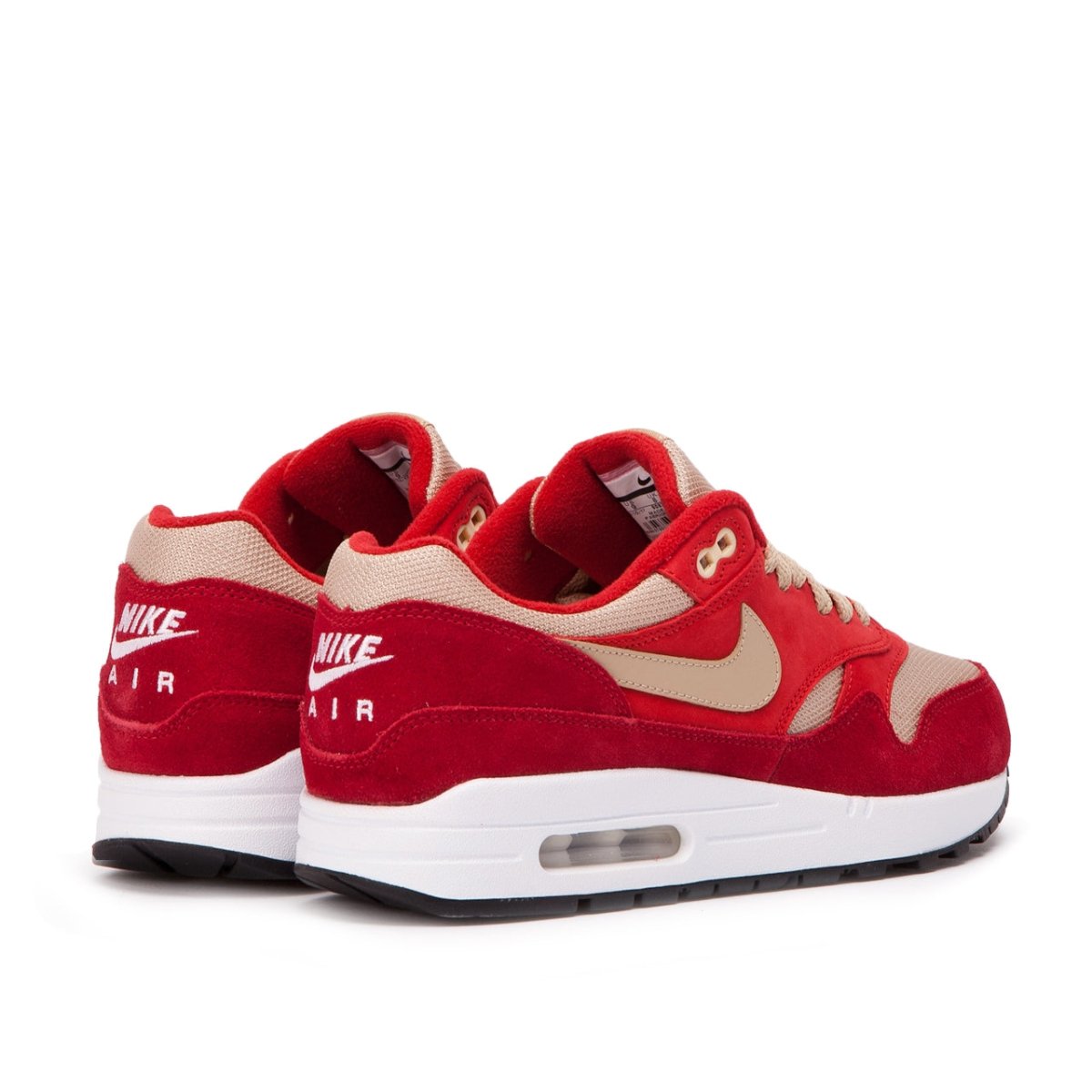 Nike Air Max 1 Premium 'Curry Pack' (Rot / Beige / Vanille) - Allike Store