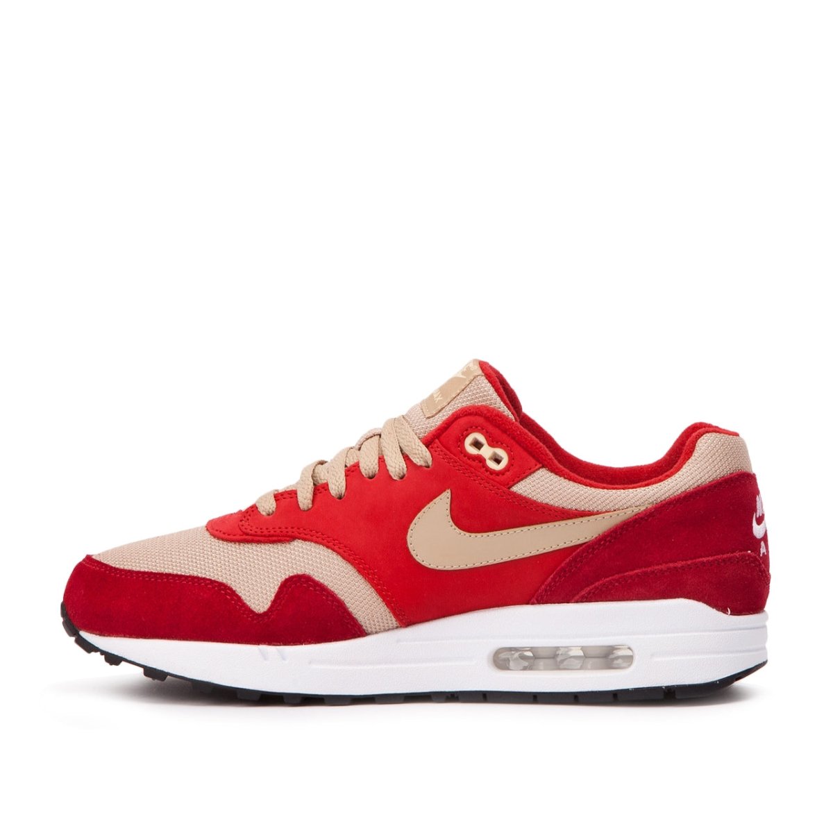 Nike Air Max 1 Premium 'Curry Pack' (Rot / Beige / Vanille) - Allike Store