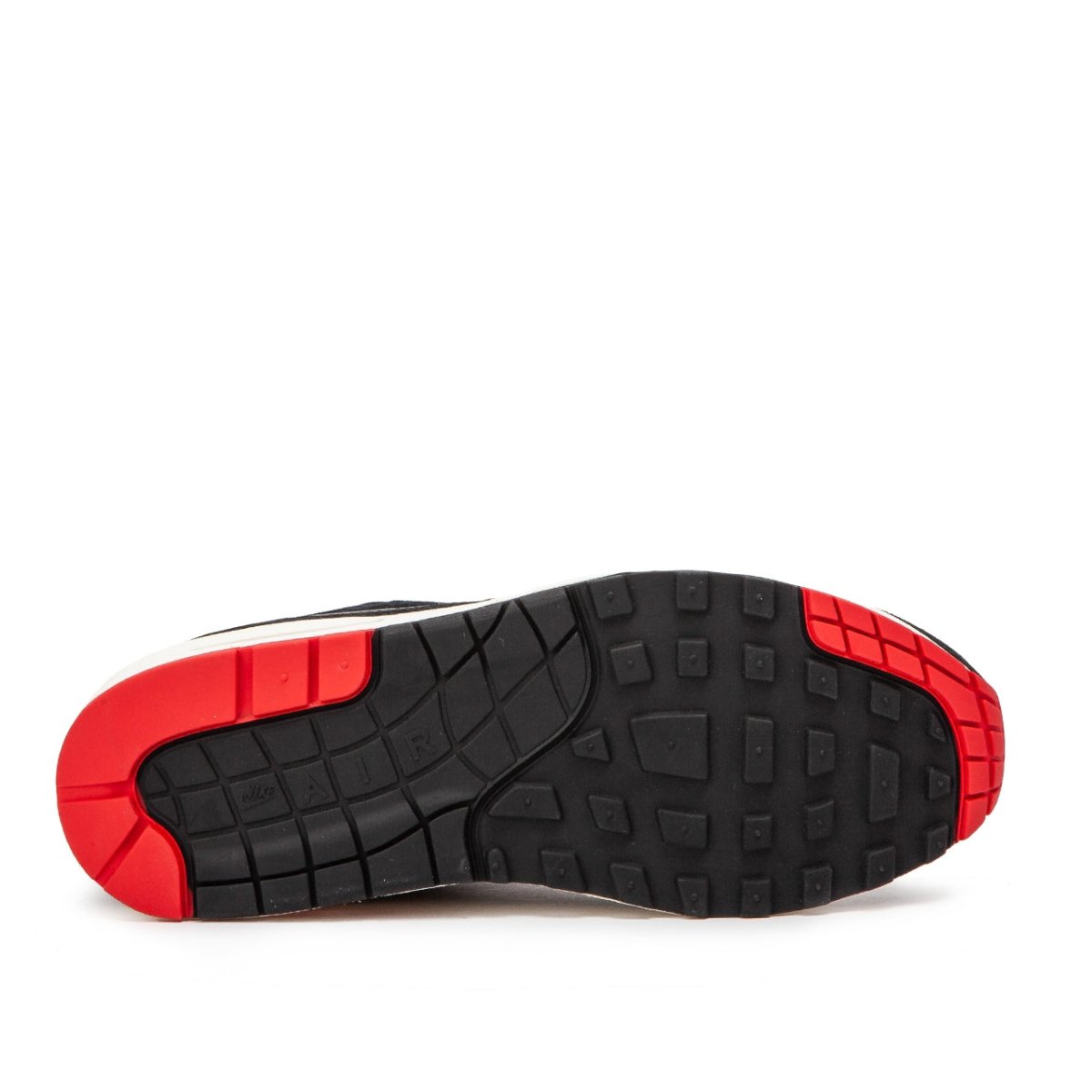 Nike Air Max 1 Premium ''Mini Swoosh Pack'' (Schwarz / Rot)  - Allike Store