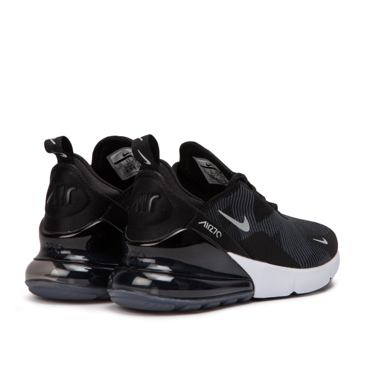 Nike Air Max 270 Knit Jacquard GS (Schwarz / Grau)  - Allike Store