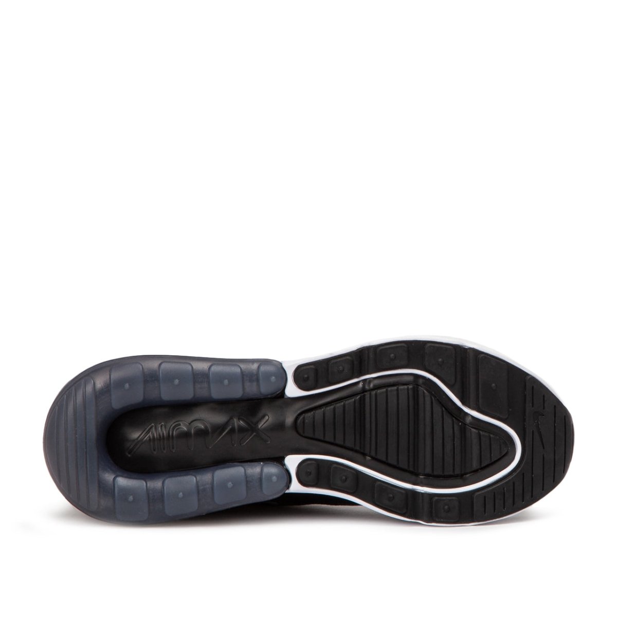 Nike Air Max 270 Knit Jacquard GS (Schwarz / Grau)  - Allike Store