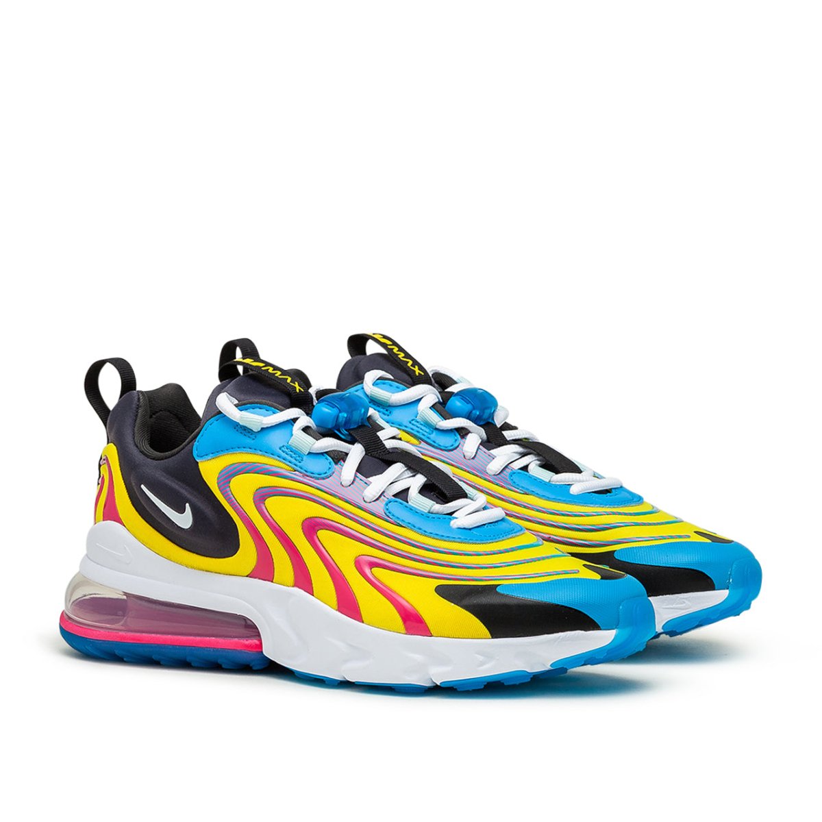 Nike Air Max 270 React ENG (Gelb / Blau / Pink) - Allike Store