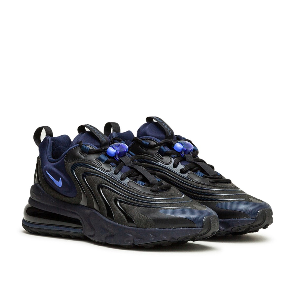 Nike Air Max 270 React ENG (Schwarz / Blau) - Allike Store