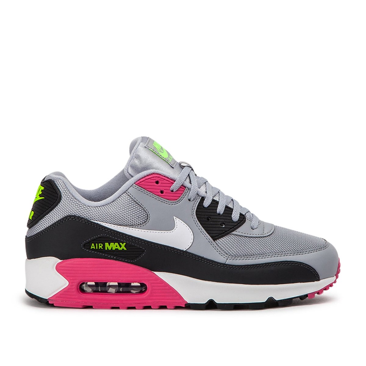 Nike Air Max 90 Essential (Grau / Pink)  - Allike Store