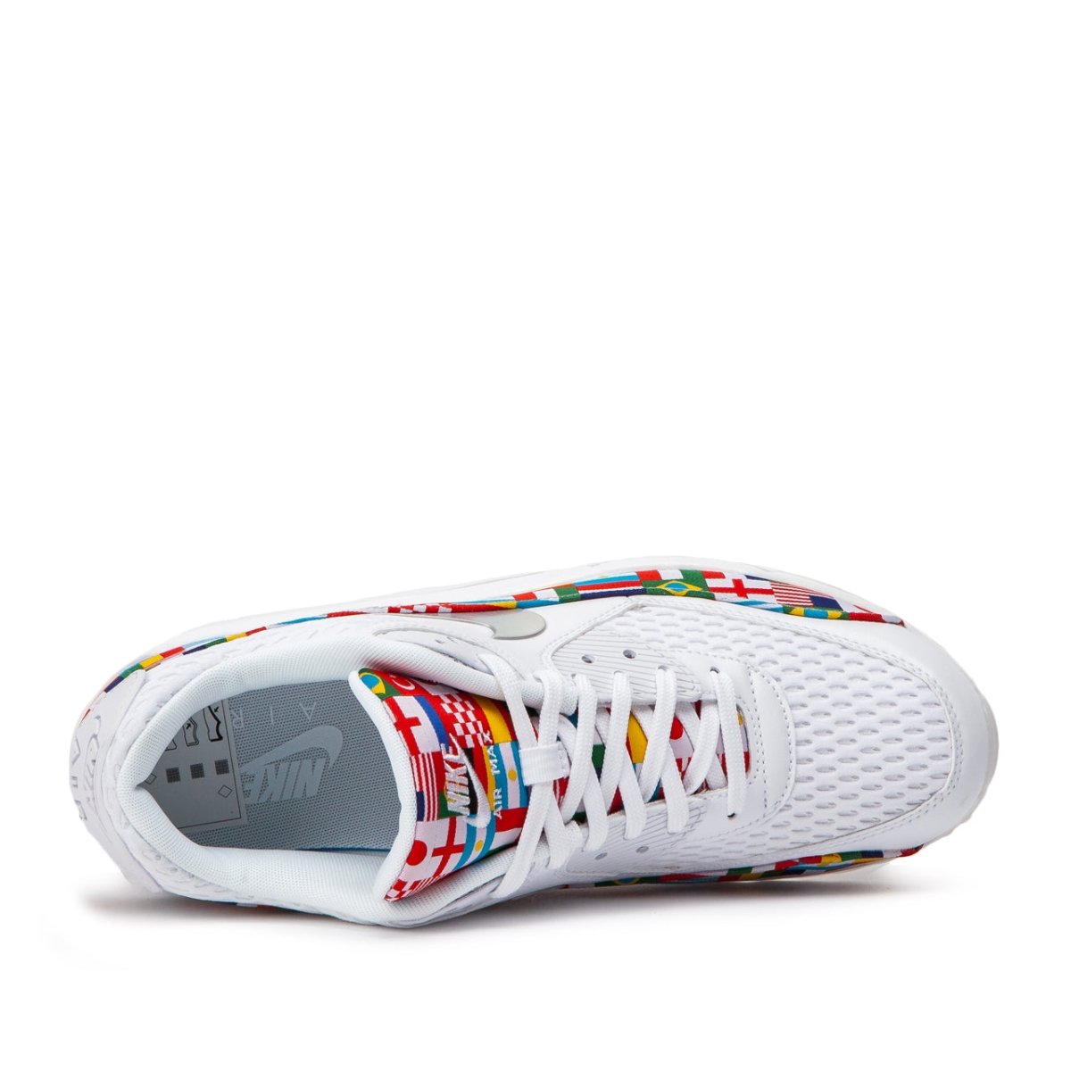 Nike Air Max 90 NIC QS 'International Flag Pack' (White / Multi)  - Allike Store